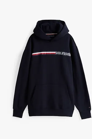 Tommy Hilfiger Plus Hoodie mit Hilfiger-Monotype-Logo