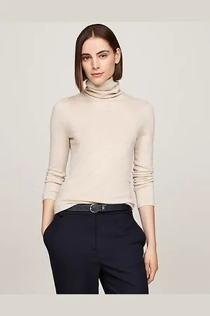 Tommy Hilfiger Slim Fit Rollkragenpullover aus reiner Wolle