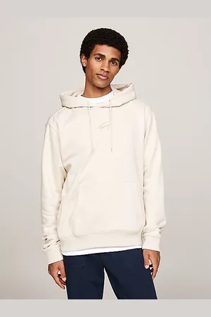 Tommy Hilfiger Hoodie mit goldfarbenem Signatur-Logo