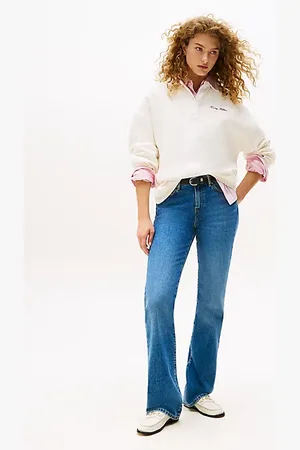 Tommy Hilfiger Bootcut Jeans mit mittelhohem Bund