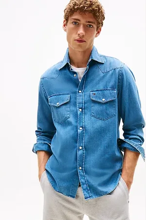 Tommy Hilfiger Leichtes Regular Fit Western-Jeanshemd