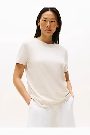 Tommy Hilfiger T-Shirt mit Rundhalsausschnitt und Logo