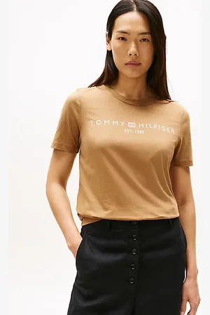 Tommy Hilfiger T-Shirt mit Rundhalsausschnitt und Logo