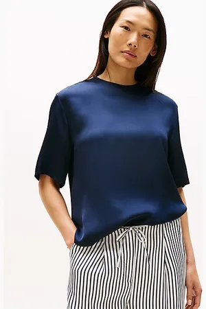 Tommy Hilfiger Relaxed Fit Satin-T-Shirt