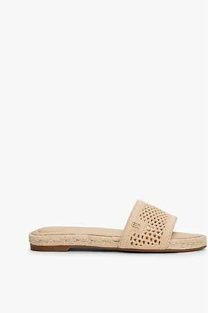 Tommy Hilfiger Espadrille-Pantolette mit gestricktem Mesh