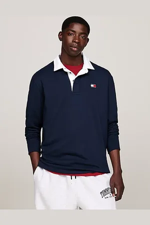 Tommy Hilfiger Oversized Fit Rugby-Shirt mit Badge