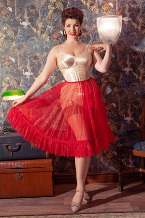 What Katie Did Sandra Frilly Petticoat in