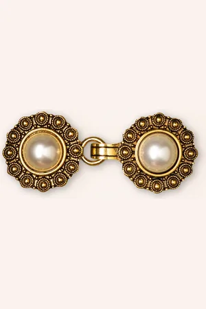 Urban Hippies Westenclips in Gold und Perle