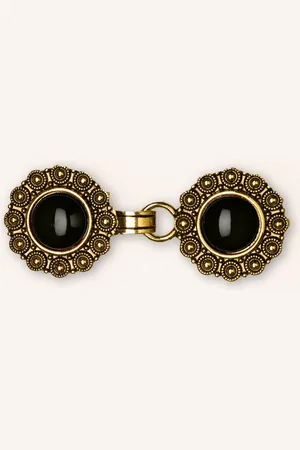 Urban Hippies Westenclips in Gold und Schwarz
