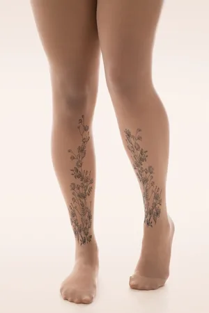 Pamela Mann Wildblumen Strumpfhose in Neutral