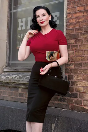 Vintage Chic Bella Midirock in