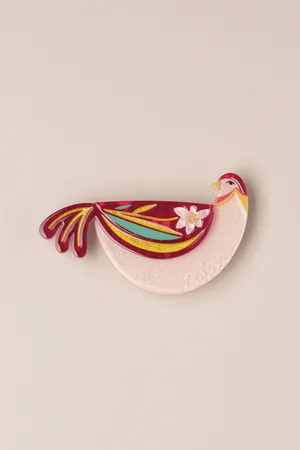 Erstwilder Partridge Perfection Brosche.