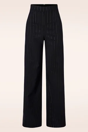 Vintage Chic Bonnie Nadelstreifen Hose in