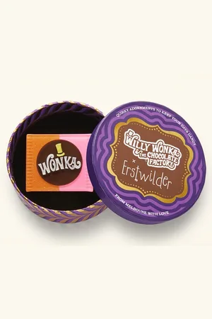 Erstwilder Willy Wonka Bar Brosche