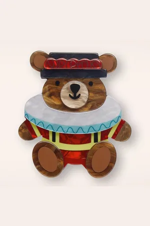 Erstwilder Teddy Yeoman Brosche
