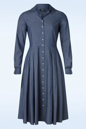 Femkit Valery Kleid in Denim