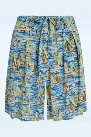 King Louie Marnie Shorts Le Bec in Mondscheinblau