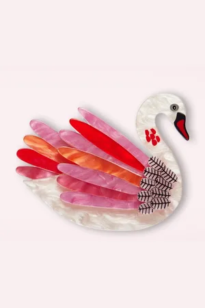 Erstwilder Serene Swan Brosche