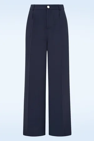 Banned Retro Hazel Hose in Marineblau