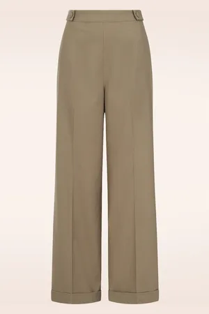 Banned Retro Lois Love Hose in Wüstenbeige