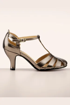 Banned Retro Dance Me To The Stars Pumps in Silber