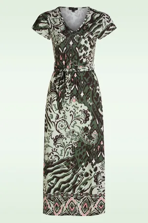 Smashed Lemon Rory Maxi Kleid in Multi