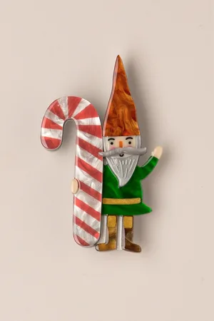 Erstwilder Treat Yo Elf Brosche.