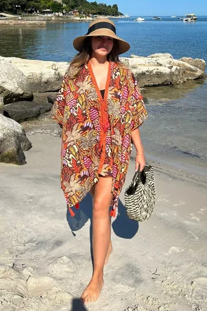 SURKANA Palma Kimono in Multi