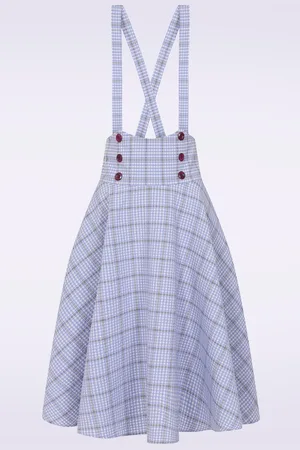 Banned Retro Suzy Suspender Swing Rock in Lila.