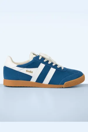 Gola Elan Suede Sneaker in Marineblau.