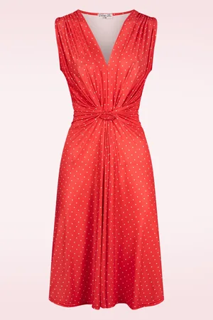 Vintage Chic Umi Knotted Swing Kleid in