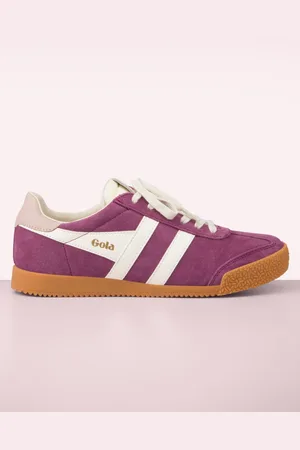 Gola Elan Wildleder Sneaker in Kirsche