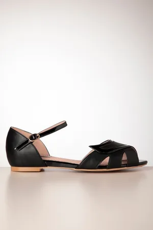 Banned Retro Glamorous Gliders Flache Sandalen in