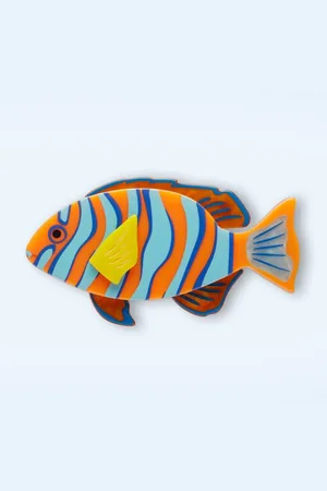Erstwilder Harlequin Tuskfish Brosche