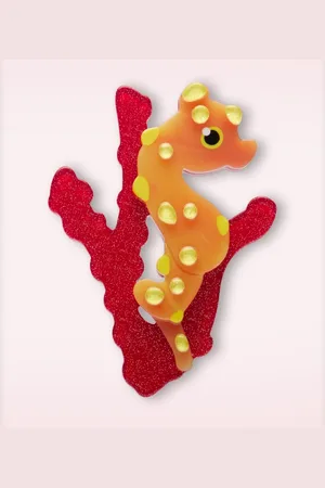Erstwilder Pygmy Seahorse Brosche