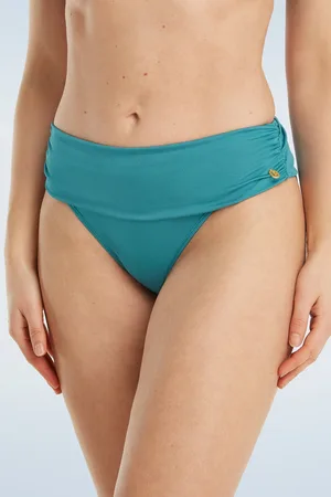 TC : High Waist Bikinihose in Ozeanblau