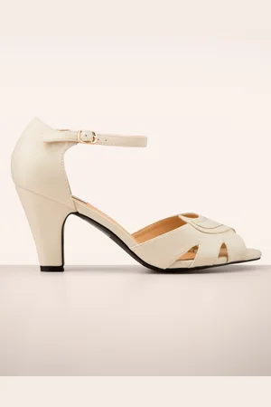 Banned Retro Mable Peeptoe Pumps in