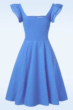 Timeless Raphaella Kleid in Blau