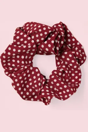 Banned Retro Dotty Scrunchie in