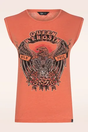 Queen Kerosin Adler T-Shirt in