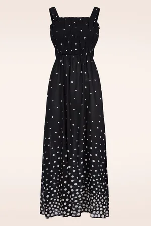 SURKANA Dotty Midikleid in