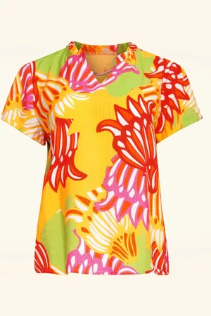 Smashed Lemon Leila Top in Multi