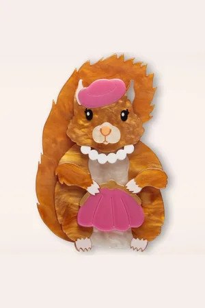 Erstwilder The Sophisticated Squirrel Brosche