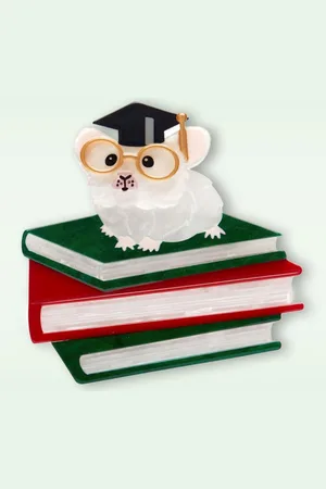 Erstwilder The Valedictorian Mouse Brosche