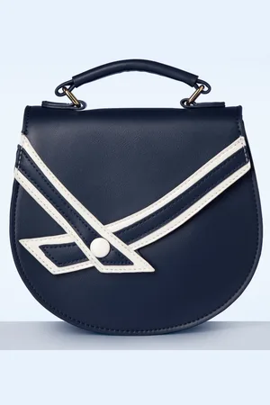 Banned Retro Nautical Kelly Lee Handtasche in Marineblau