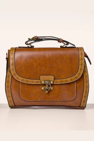 Banned Retro Stevie Handtasche in Kamel