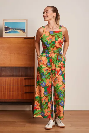 King Louie Chrissie Therese Jumpsuit in Multi
