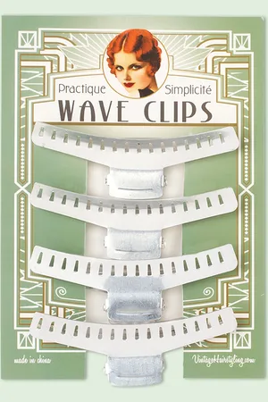 Lauren Rennells Vintage Hairstyling: Praktische Wellenclips