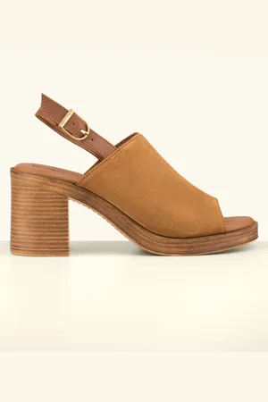 Tamaris Sierra Suède Sandalen in Cognac