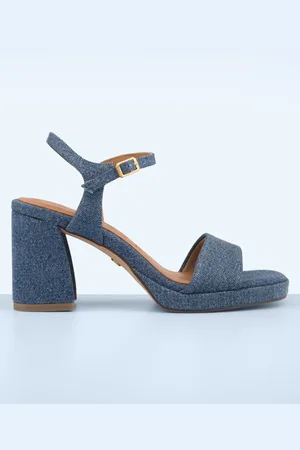Tamaris Bodil High Heel Sandaletten in Denim